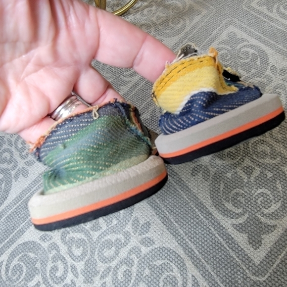 Sanuk Lil Donny Canvas Slip on Loafers Size 10 - Picture 4 of 16